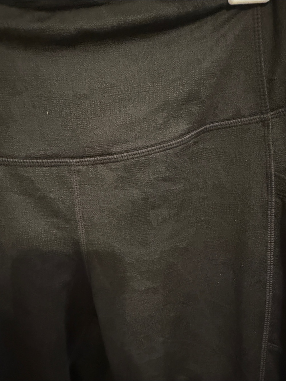 Mondetta Black High-Rise Performance Leggings with Side Pockets - Picture 5 of 7